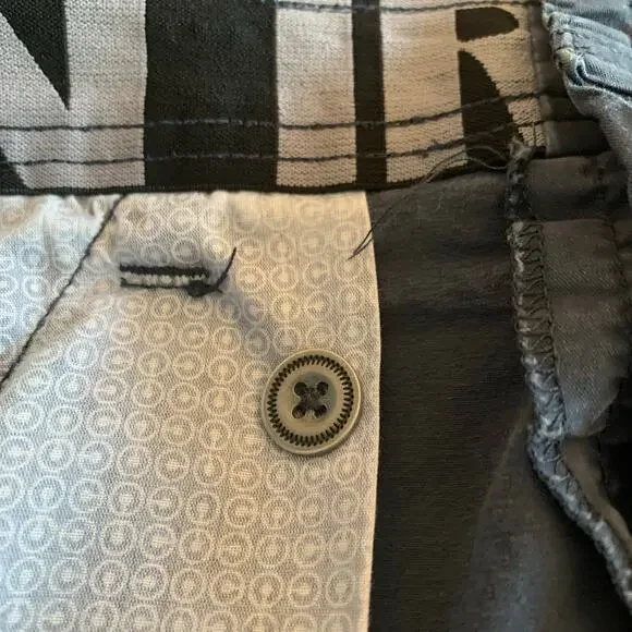 Men's Iron Co Cargo Shorts in Slate Blue Size 36W - Picture 6 of 7